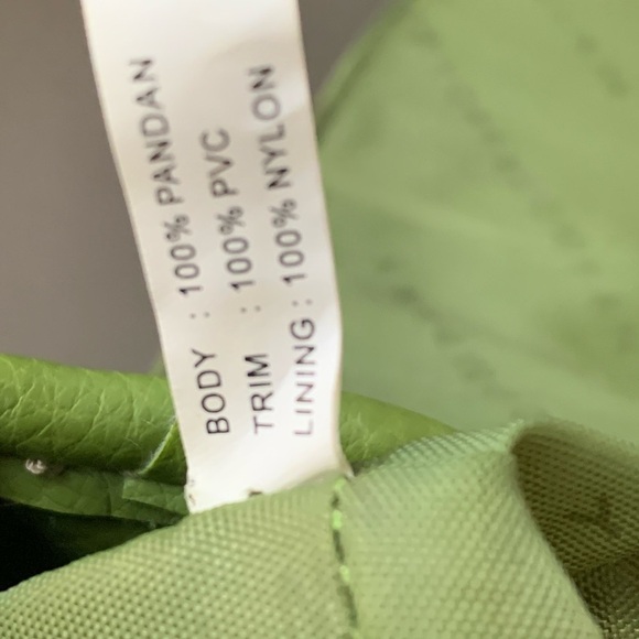 New York & company Green and Tan Woven Handbag - Picture 8 of 12